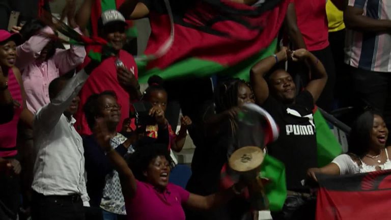 The Malawi Queens also showed their love of dance and their supporters