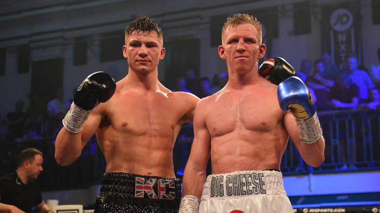 Kieron Conway battled to a draw with British champion Ted Cheesman last month