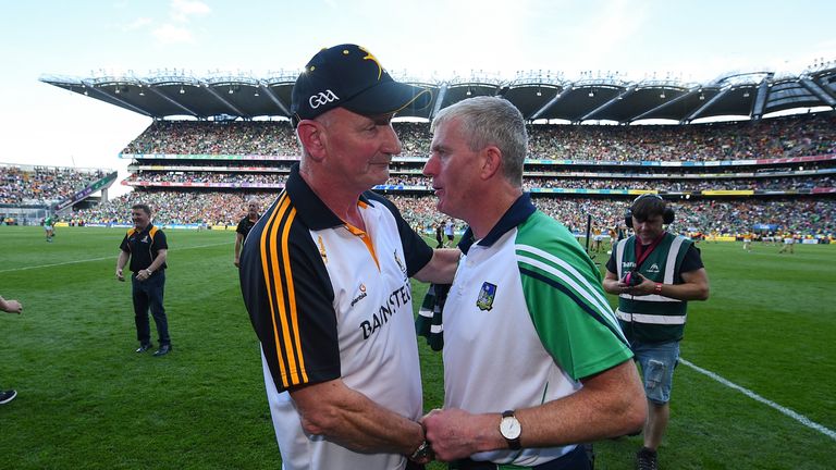 Cody consoles John Kiely at full time