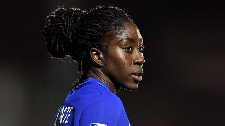 Anita Asante spent six years in Sweden before returning to England in 2018 to play for WSL side Chelsea