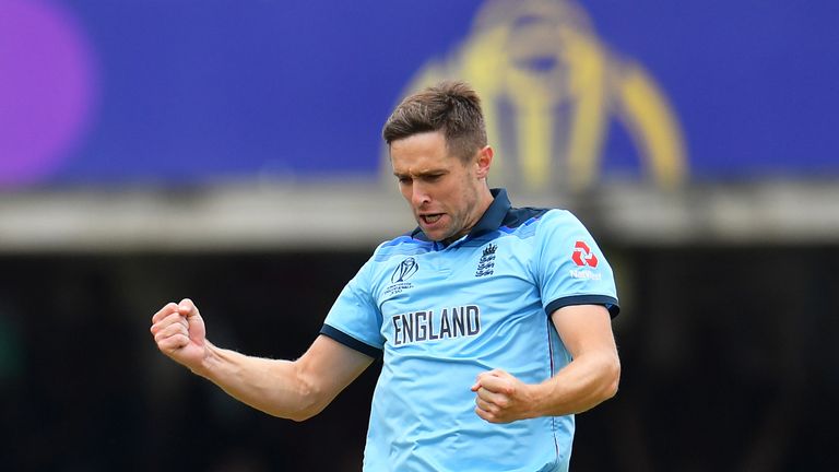Chris Woakes was one of England's star performers in the World Cup