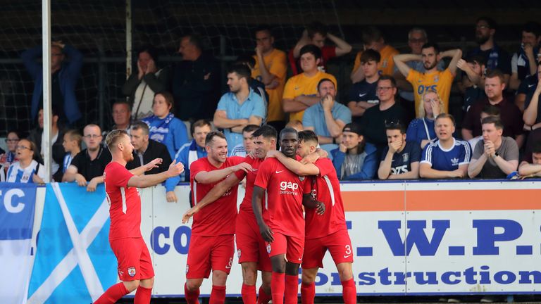 Connah's Quay Nomads stunned Kilmarnock