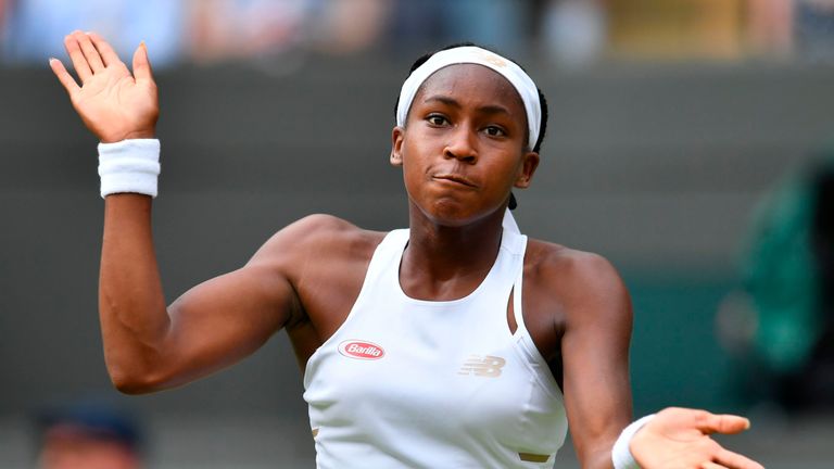 Cori Gauff's dream Wimbledon run ended by Simona Halep in fourth round ...