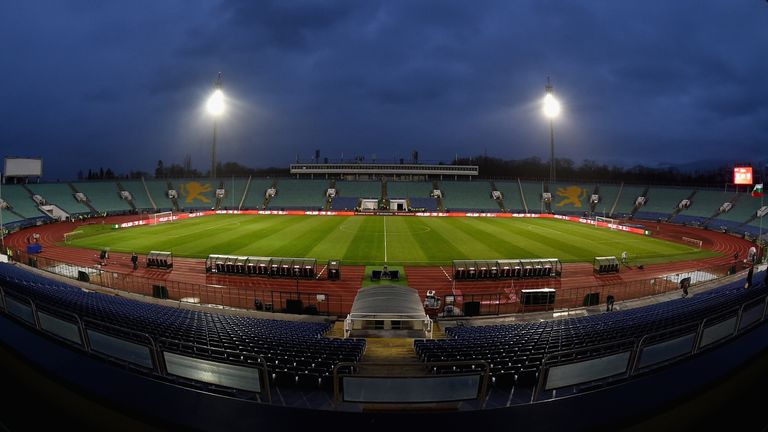 Un fanático de Inglaterra murió antes del Clasificatorio Europeo del lunes en el Estadio Nacional Vasil Levski en Bulgaria