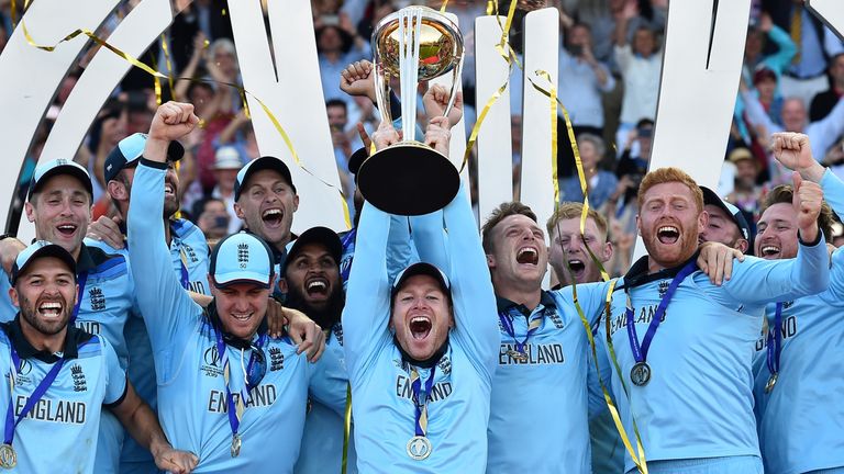 Eoin Morgan capitaneó a Inglaterra a un memorable éxito de la Copa Mundial el verano pasado