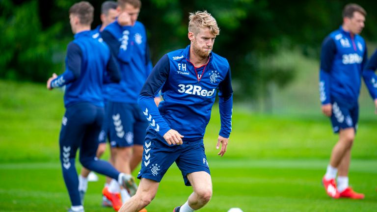 Rangers defender Filip Helander didn't feature as he is still nursing a knock
