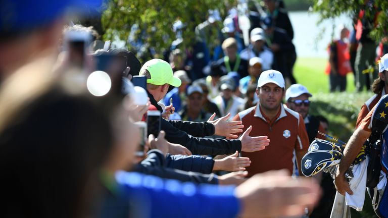 Molinari was a crowd favourite at last year's Ryder Cup