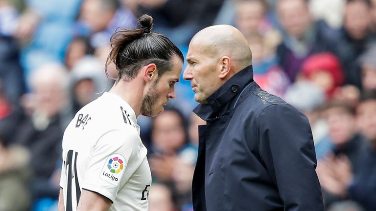 Zinedine Zidane y Bale parecen haber enterrado el hacha desde su desacuerdo durante el verano.