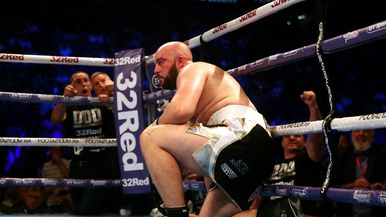 Gorman had no answer to his opponent's power