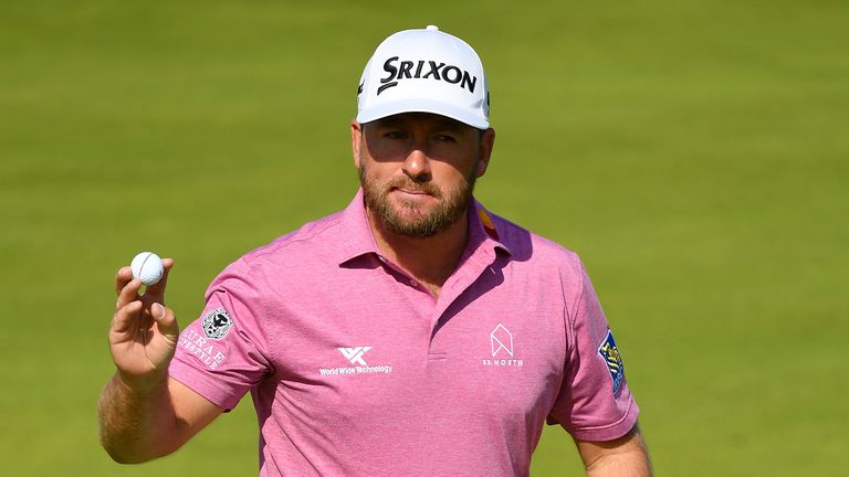 McDowell entertained his home crowd at Royal Portrush with an impressive second shot on his way to a birdie on the final hole