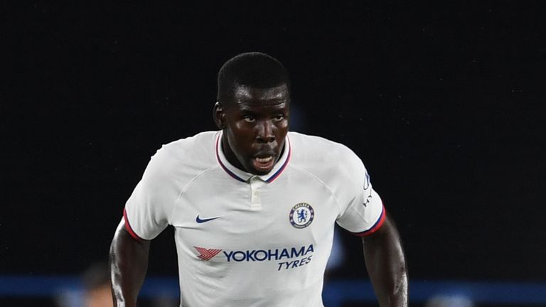 Zouma started in defence for Chelsea