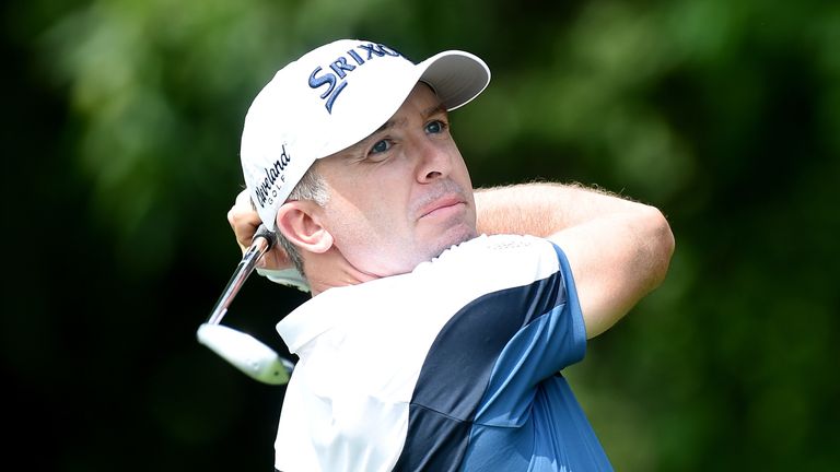 Martin Laird is five behind and still in with a chance of making The Open