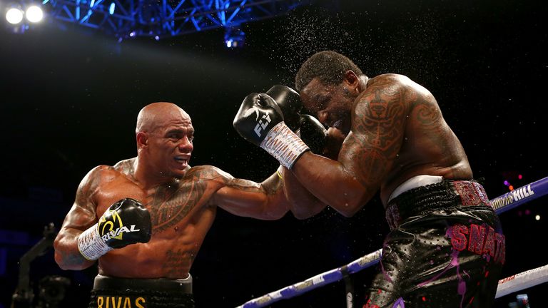 Rivas was previously unbeaten in 26