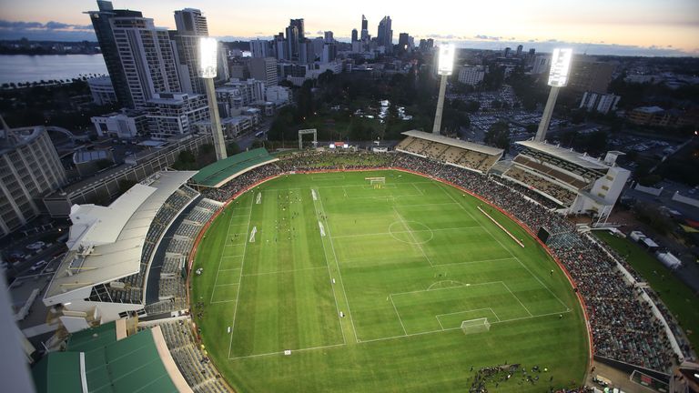 Manchester United will play Perth Glory in the Optus Stadium, where the Premier League club have already had open training sessions