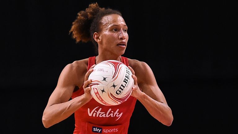 El jugador de la mitad de la cancha se está tomando un año de netball