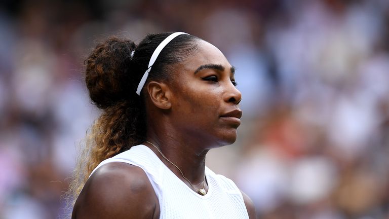 Serena Williams was unable to change the momentum in her favour