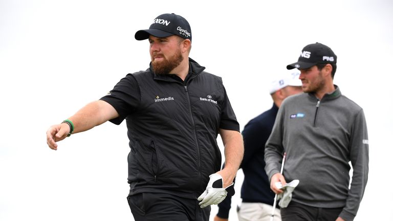 Lowry plays alongside Russell Knox and Tommy Fleetwood over the first two rounds