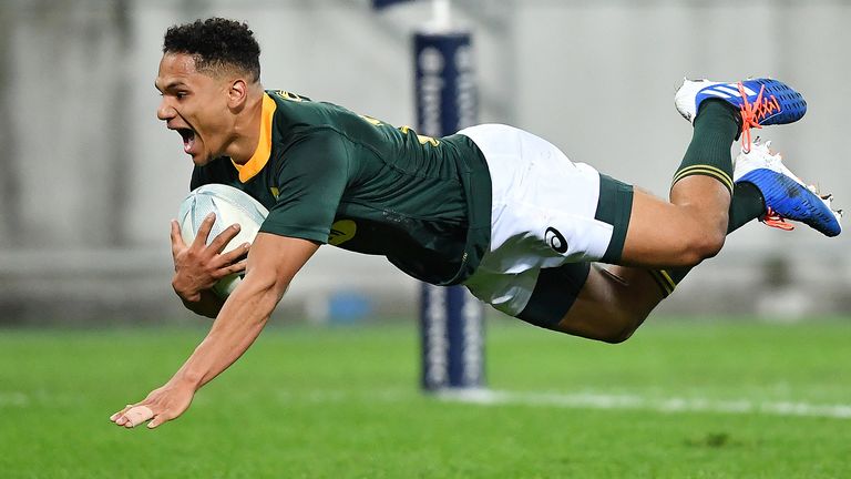 Highlights as South Africa earned a 16-16 draw with the last kick of the game in Wellington.