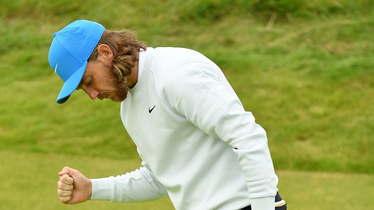 Tommy Fleetwood is Lowry's closest challenger