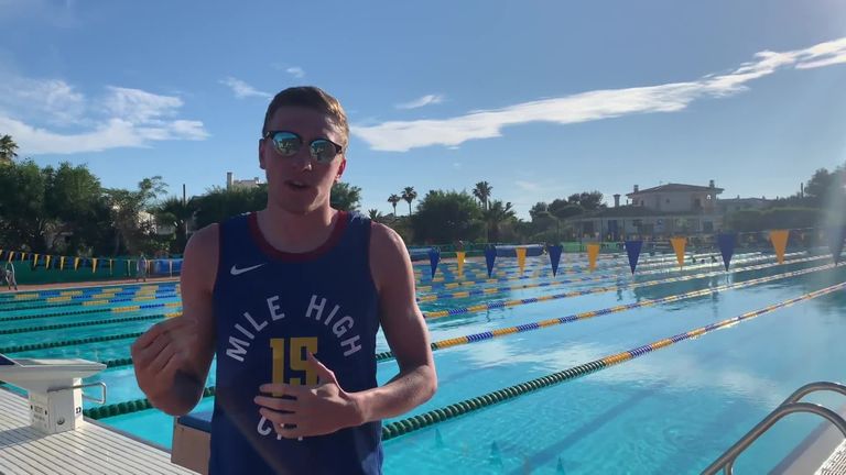 What happens on a British swimming training camp? Max Litchfield takes you behind the scenes in Spain