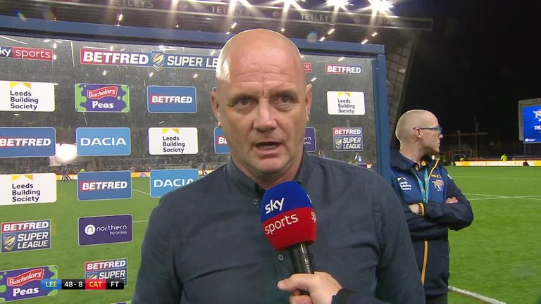 Leeds interim coach Richard Agar highlighted the impact of the new signings after beating Catalans Dragons.