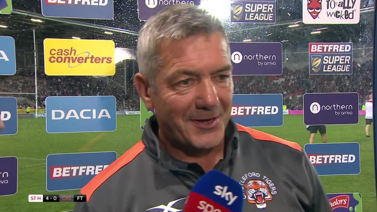 Daryl Powell praised the opposition defence as they held firm to deny Castleford the win