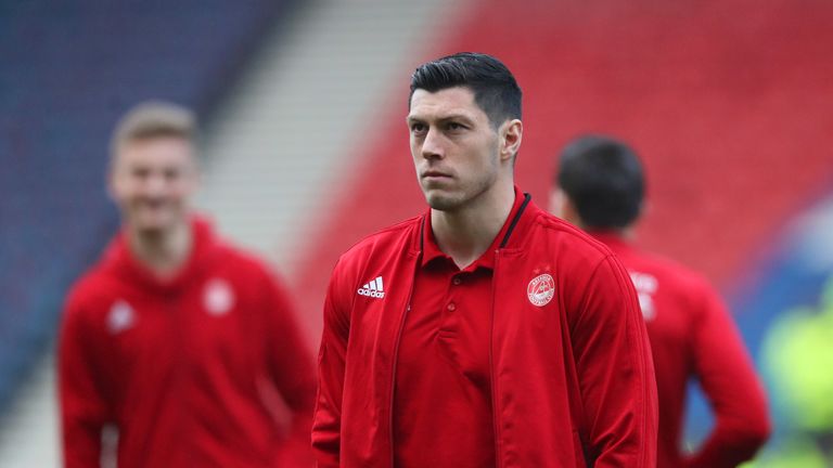 Aberdeen defender Scott McKenna is hoping to leave Pittodrie this summer