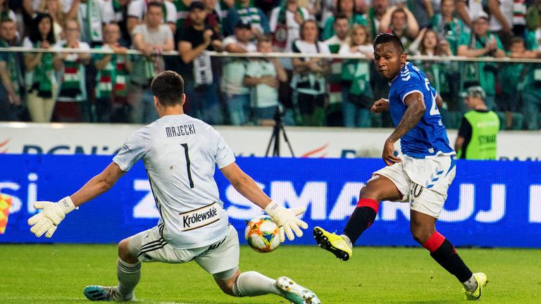 Europa League Rangers Held By Legia Warsaw Celtic Beat Aik