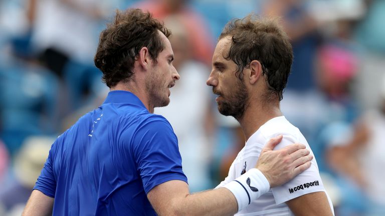 It was Murray's fourth defeat to Gasquet in 12 matches