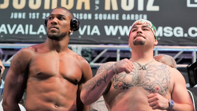 Anthony Joshua and Andy Ruiz Jr will soon learn details of their rematch  