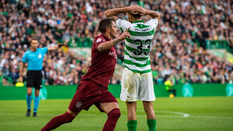 The result means Celtic drop down to the Europa League