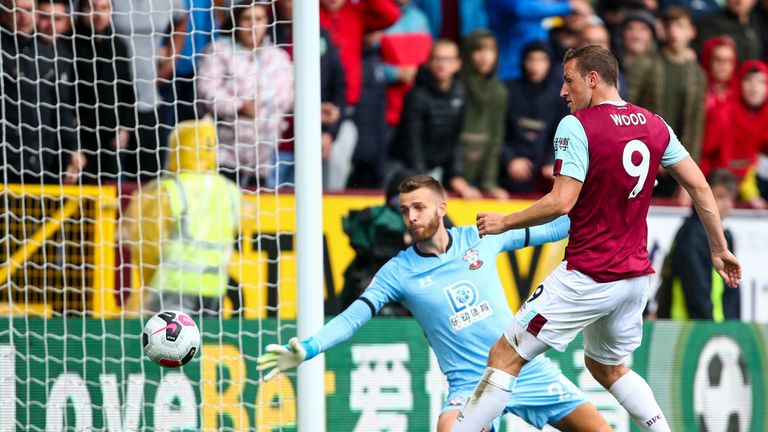 Chris Wood scored, but the goal was overturned by VAR
