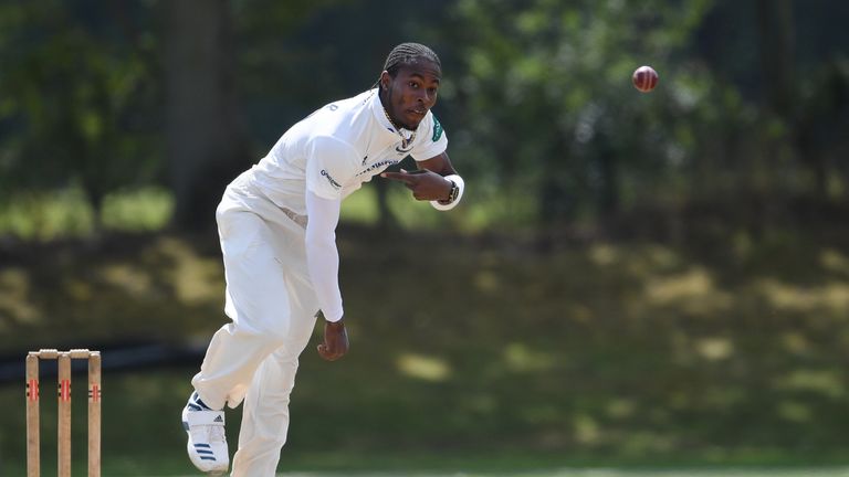 Jofra Archer bowled 19 overs for Sussex's second XI