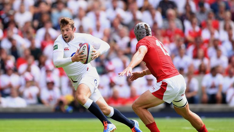 Full-back Elliot Daly will be keen to cement his place in England's starting line-up