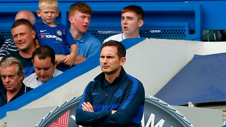  Lampard is happy to lay down the law at  Stamford Bridge