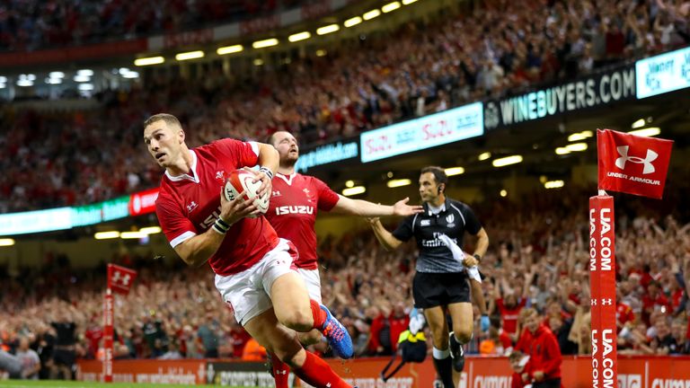 George North scored the only try of the game in Wales' win over England