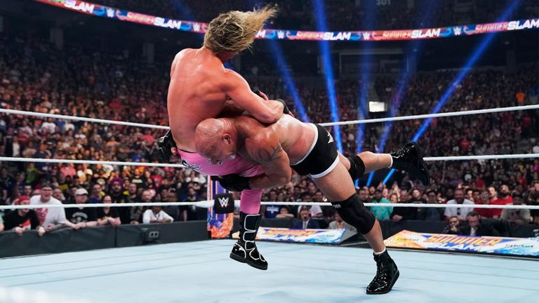 Dolph Ziggler called out Goldberg after their match twice and was answered both times with a spear