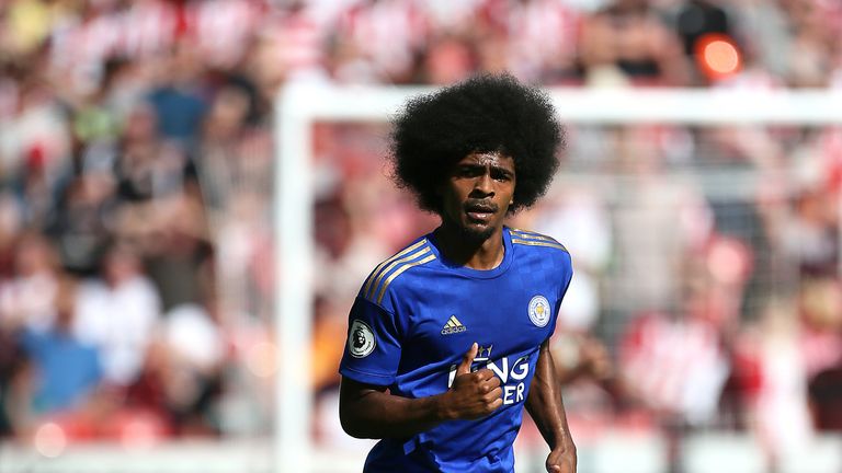 Leicester City's Hamza Choudhury believes his tackle with Ritchie was '50/50'