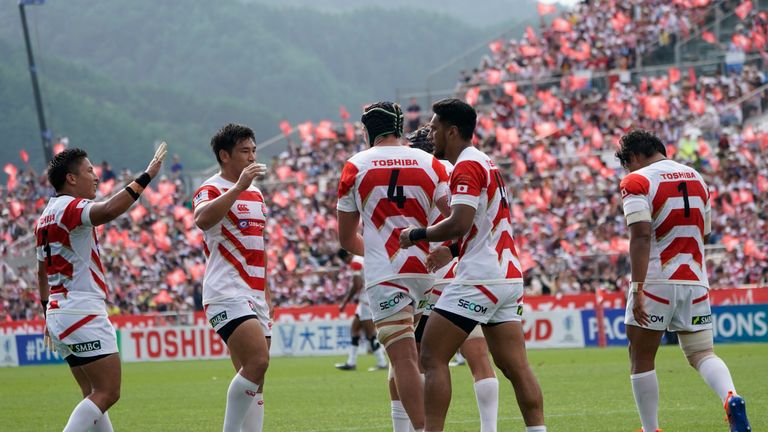 World Cup hosts Japan clinched this year's Pacific Nations Cup