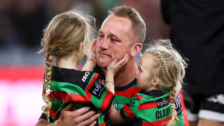 Jason Clark enjoyed a long spell with the Rabbitohs before him and his family moved to the UK