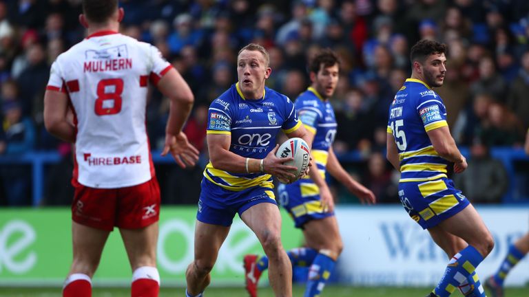 Jason Clark has settled in well at Warrington
