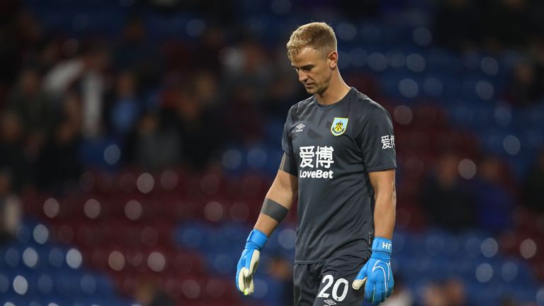 Joe Hart has been warming the bench at Burnley but gets a starting berth in our free XI