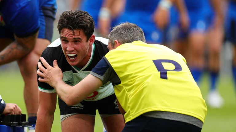 Joey Carbery faces an anxious wait to prove his fitness for the World Cup