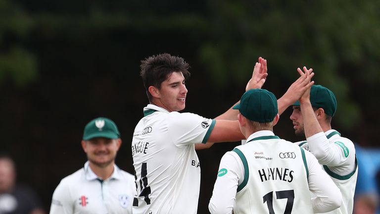 Josh Tongue unsettled the Australian top order in their tour match with Worcestershire ahead of the Lord's Test