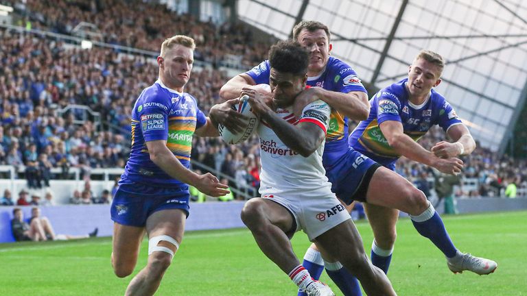 Kevin Naiqama scored a hat-trick against Leeds last season