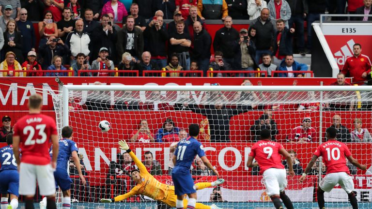 Marcus Rashford ayudó a Man Utd a una gran victoria sobre Chelsea en agosto
