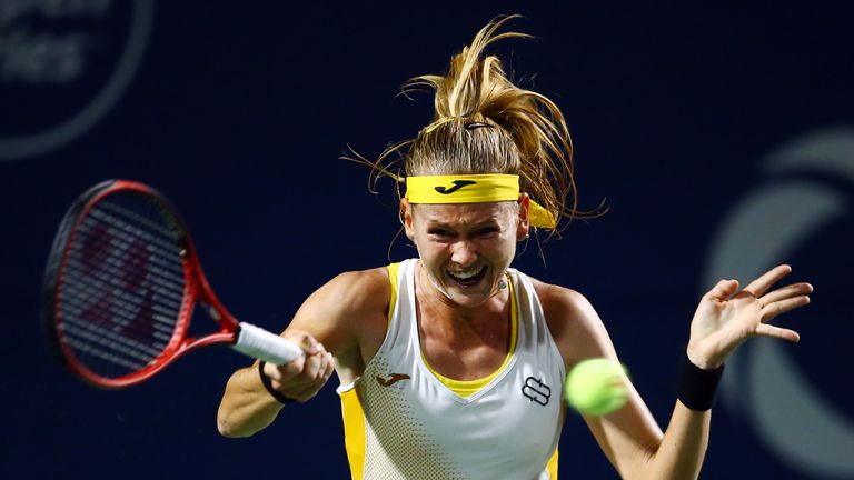 Marie Bouzkova is looking for a third straight win over a Grand Slam champion