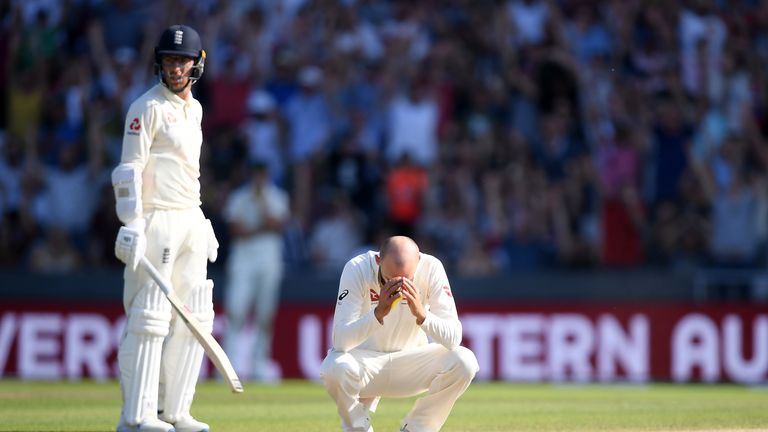 Watch again (and again) how Australia’s Nathan Lyon fluffed the chance to run out England’s Jack Leach in the third Test at Headingley