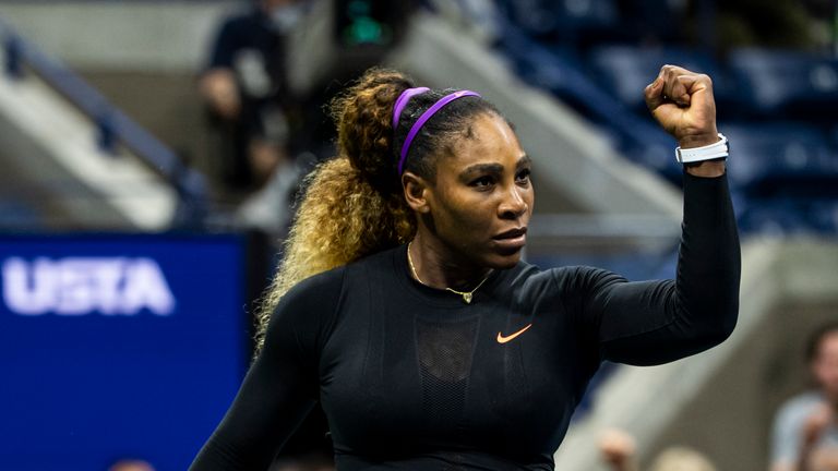 Williams perdió un set camino a la final del US Open a principios de este mes