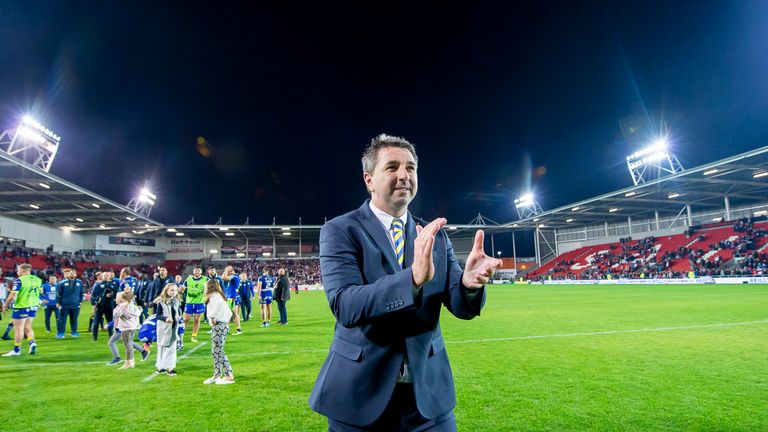 Steve Price guided Warrington to victory over St Helens in last year's Super League semi-finals